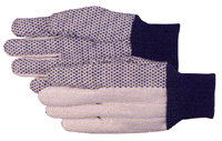 Blue Dot Cotton/Canvas - Domestic Gloves